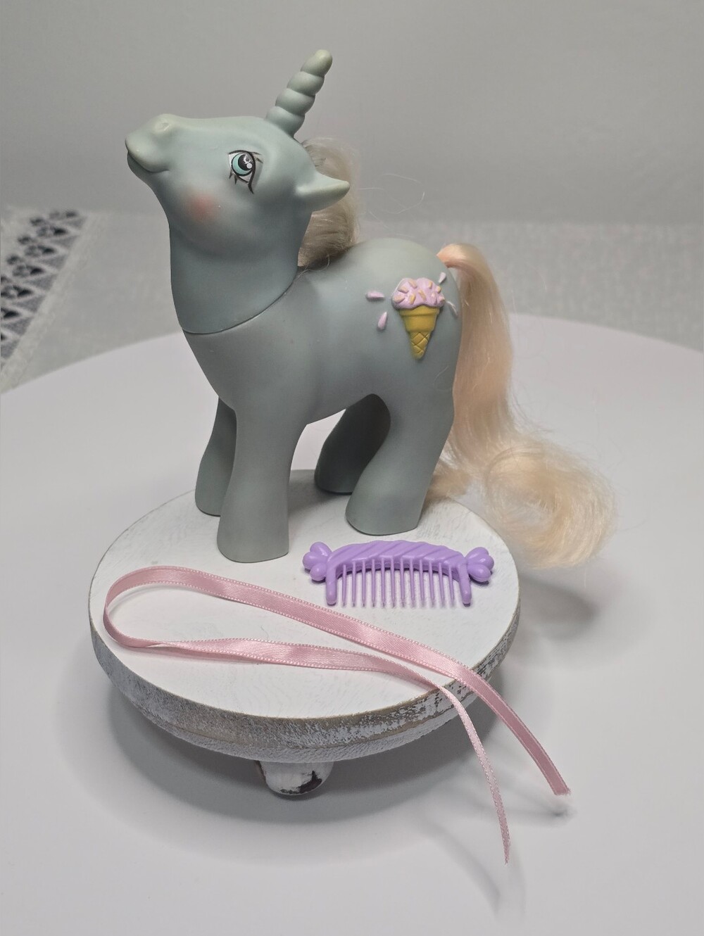 Vtg 1987 MLP My Little Pony Sundae Best Coco Berry Unicorn Hasbro G1 ~Read Det..